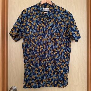 Patagonia Pataloha organic cotton, pineapple button down